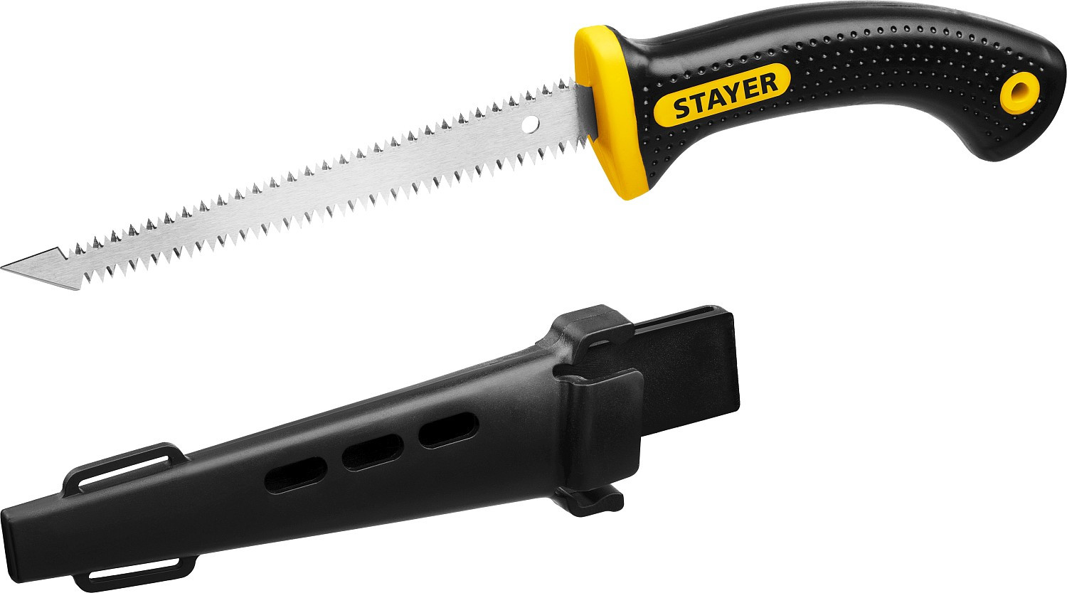 STAYER 150 мм, выкружная мини-ножовка по гипсокартону, Professional (2-15170)