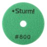 Круг шлифовальный гибкий Sturm! 9012-D100-800