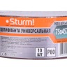 Шлифлента, 75x457мм, Р80, 10 шт, Sturm!