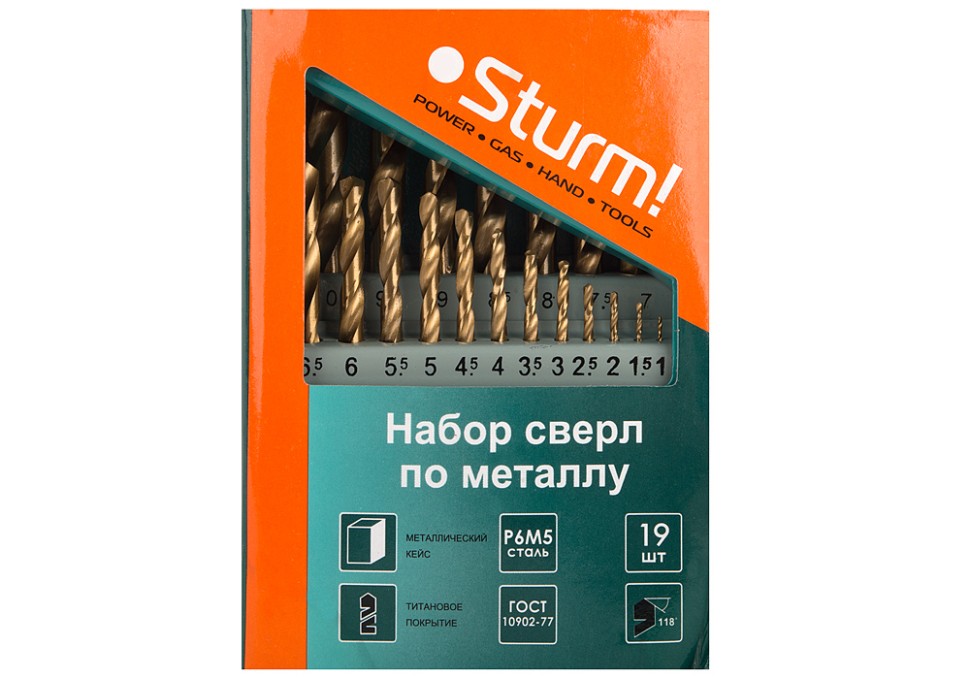 Набор сверл Sturm! 1055-03-SS3