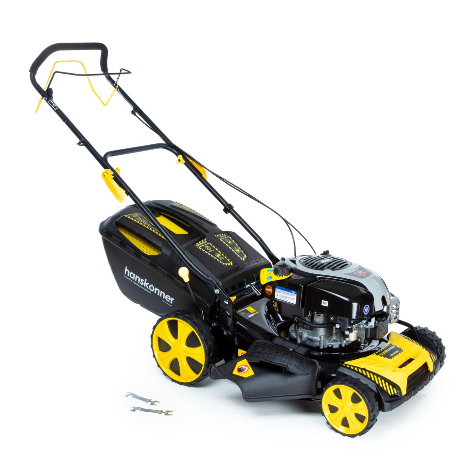 Самоходная бензиновая газонокосилка Hanskonner HPL5116BS,  Briggs&ampStratton 750EX