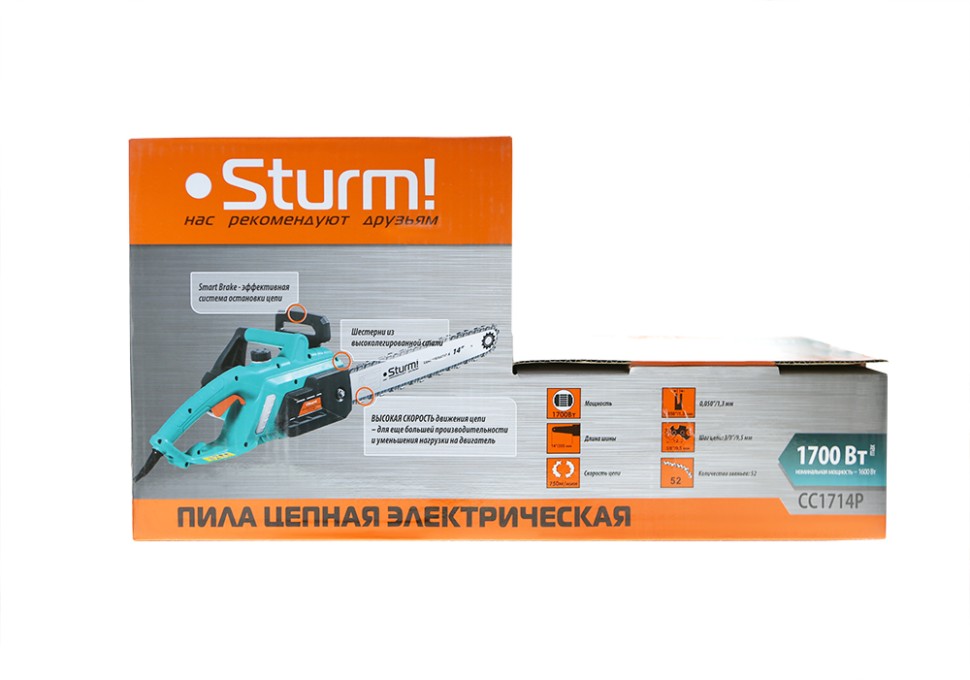 Цепная пила электрическая Sturm! CC1714P