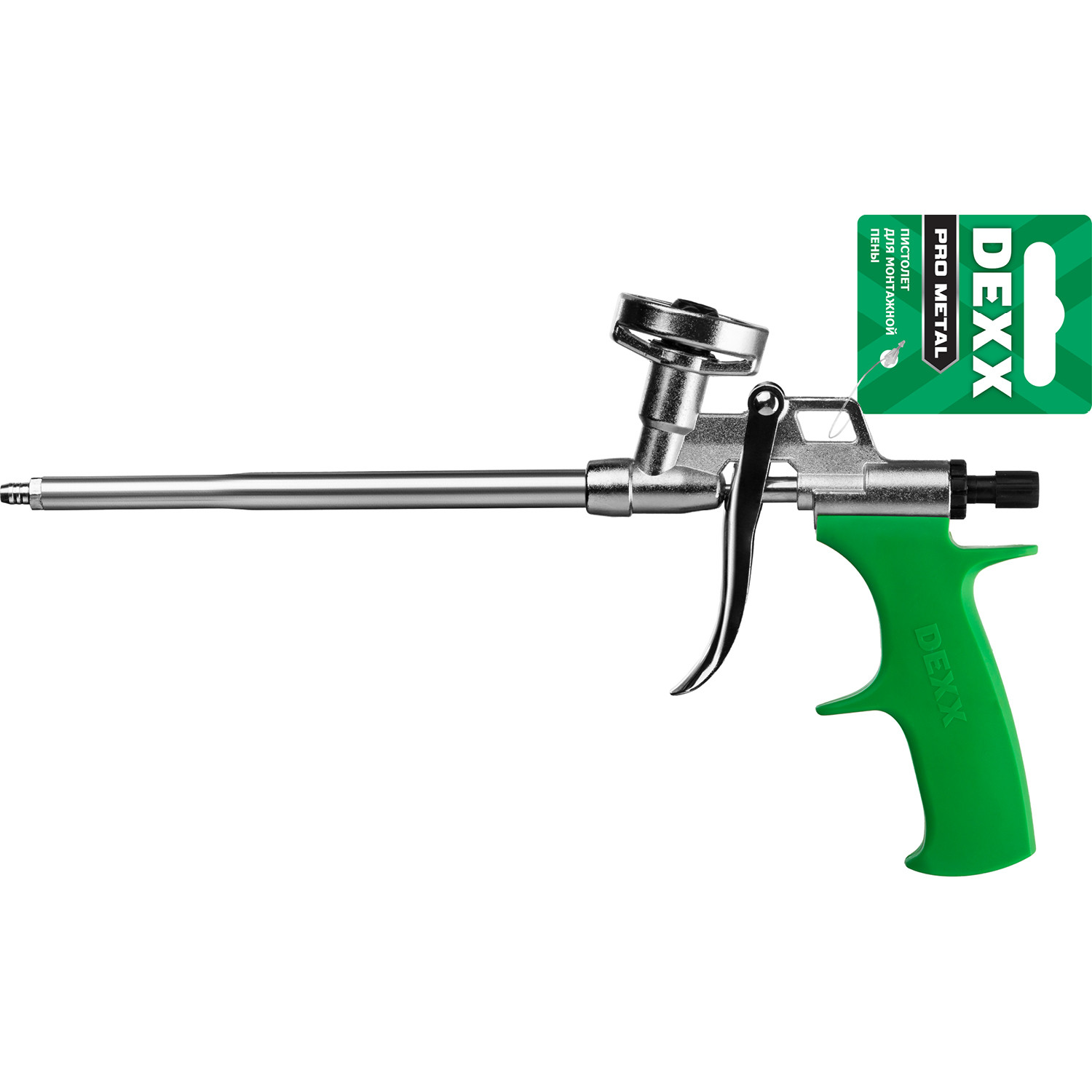 DEXX Pro Metal, металлический пистолет для монтажной пены (06868)
